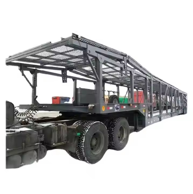 Indumentario per veicoli pesanti da 2 assi 6-8 Car Car Carrier Truck Trailer Stile europeo Trailer utilitario per veicoli da trasporto con sospensione pneumatica