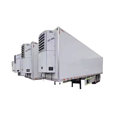 CIMC Van refrigerato Cost 3 Axle Deck Fridge Prime Cargo Reefer Semi Trailer Refrigerato Semi Trailer Refrigerato Van Trailer