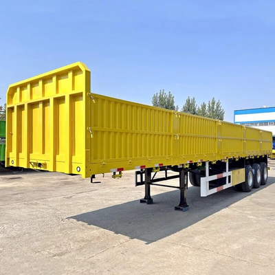 Container a parete laterale pesante migliorato semirimorchio versatile Trasporto di container durevole ed efficiente