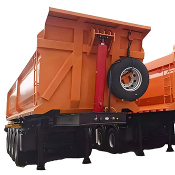 Africa Heavy-Duty Dump Truck Semi-Trailer: progettato per il trasporto e lo scarico efficienti di materiali e rifiuti