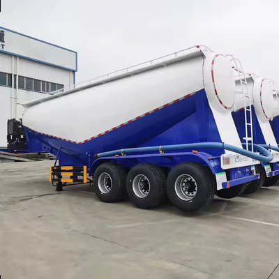 3 assi di alta qualità 28-60 tonnellate cisterna di cemento a sfuso semirimorchio