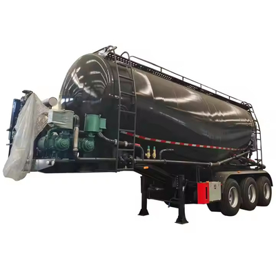Cina Fabbrica Prezzi economici Cemento in massiccia rimorchio 4 Alex 45cbm Polvere in massiccia Cimento cisterna camion trasportatore Cimento cisterna