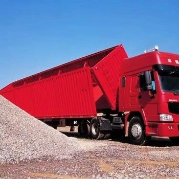 Semi-remolchi a tre assi per il trasporto delle miniere di carbone