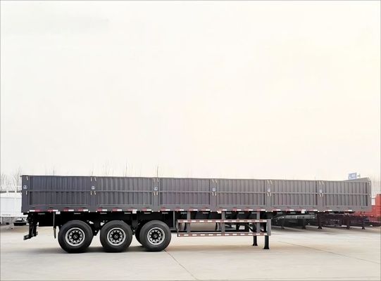 Container a parete laterale pesante migliorato semirimorchio versatile Trasporto di container durevole ed efficiente