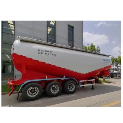 Rimorchio a tre assi da 45cbm per cemento sfuso, semirimorchio per polveri