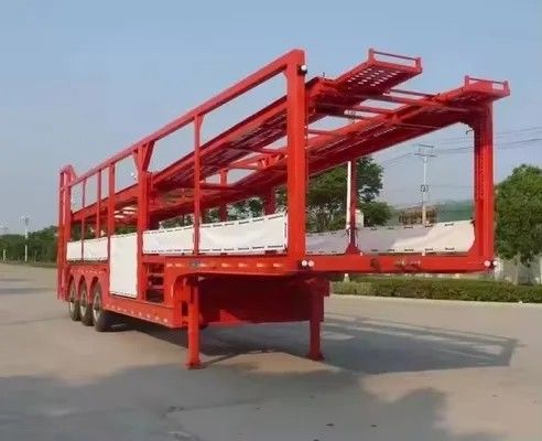 Carico massimo 40 tonnellate 2 assi doppi ponti 8 auto /6 capacità auto auto SUV rimorchio di trasporto