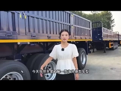 CIMC semirimorchio a recinzione staccabile a partire da 6T per una capacità massima di carico di 100T